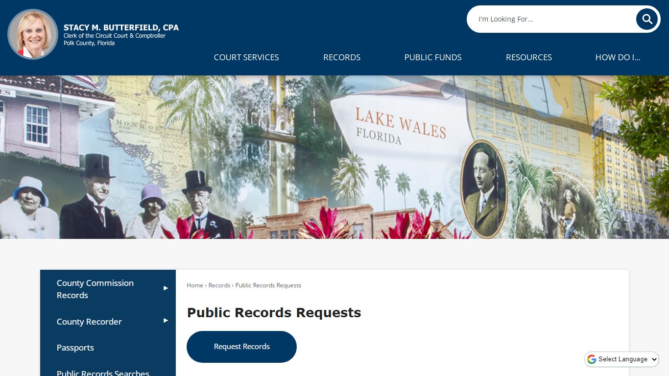 Public Records Requests | Polk County Clerk, FL